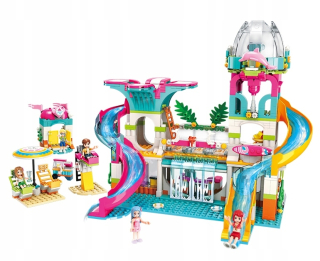 Qman Cherry Girls Waterpark set 811 dielikov